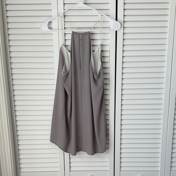 Express Gray Racerback Halter Tank - Picture 4 of 4